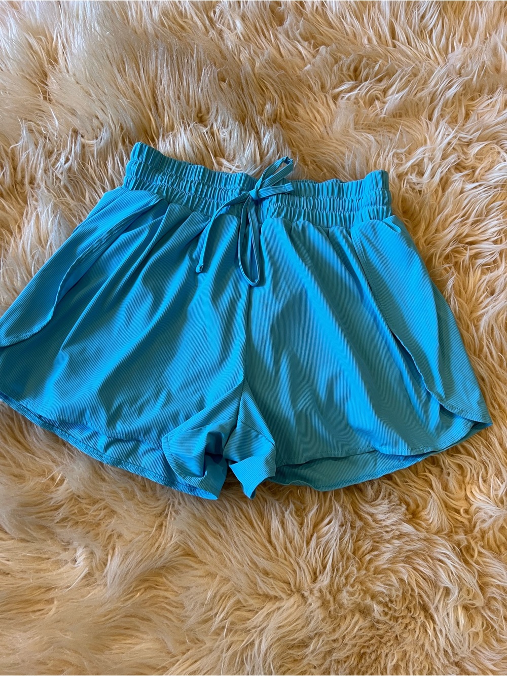 Zella Turquoise Athletic Lounge Shorts